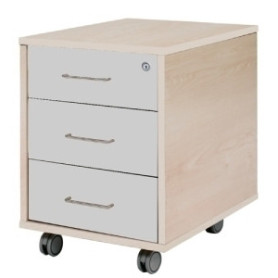 COMPRAR CAJONERA ROCADA 3 CAJONES HAYA/GRIS