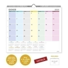 COMPRAR CAL.SENF.CAT. PARET MES MULTICOLOR 325x2