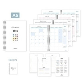 COMPRAR CAL.SENF. ESPIRAL MES A5 155x210