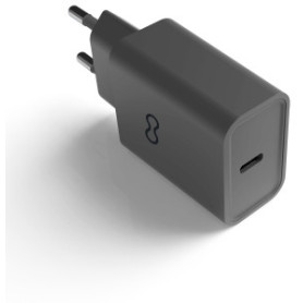 COMPRAR CARGADOR GROOVY PARED USB-C 20W NEGRO