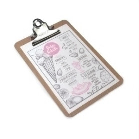 COMPRAR CARP.PINZA PORTABLOCS RAPESCO TABLERO A5