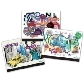 COMPRAR CARP.DIBUJ.CREATIVE GOMAS CIUDADES A3+