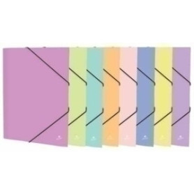 COMPRAR CARPETA SOLAPAS MARIOLA PASTEL Fº EXP.24