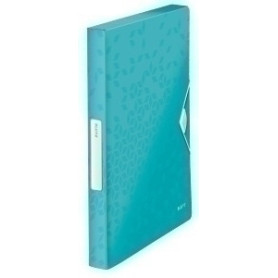 COMPRAR CARP.PROY.LEITZ WOW PP A4 GOM.3 cm TURQU