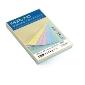 COMPRAR CARTULINA A4 FABR. 185g P/100 COL.PASTEL