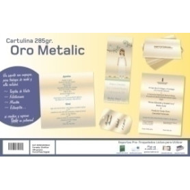 COMPRAR CARTULINA METAL.32x45 YOSAN ORO BRILLO