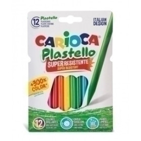 COMPRAR CERAS CARIOCA PLASTICERA BLISTER 12