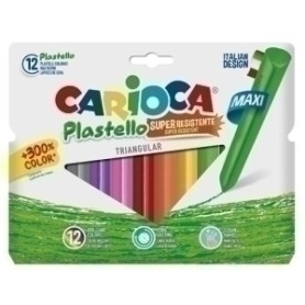 COMPRAR CERAS CARIOCA JUMBO TRIANG. BLISTER 12