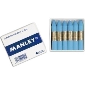 COMPRAR CERAS MANLEY EST.D/12 AZUL CYAN-43