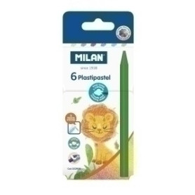 COMPRAR CERAS MILAN PLASTIPASTEL RED. C/6