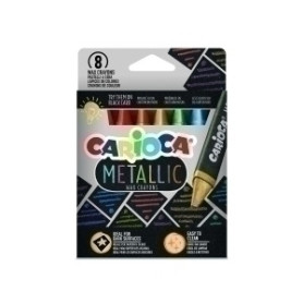COMPRAR CERAS COLOR CARIOCA METALLIC MAXI TR.C/8