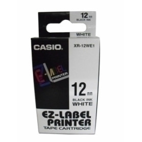 COMPRAR CINTA ROT.CASIO 8m 12 NEGRO s/BLANCO