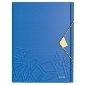 COMPRAR CLASIF.ACORD.LEITZ PP A4 6 SEP.AZUL