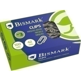 COMPRAR CLIP BISMARK Nº3 (42 mm.) NIQUEL. C/100