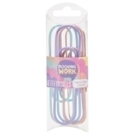 COMPRAR CLIP COLOR MOOVING PASTEL JUMBO 6 PZAS.