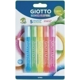 COMPRAR COLA GLITTER GLUE GIOTTO LAPIZ NEON