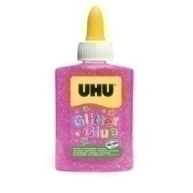COMPRAR COLA GLITTER GLUE UHU B/88 ml ROSA