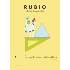 COMPRAR CUADERNO RUBIO A4 COMP.MATEMATICAS 4