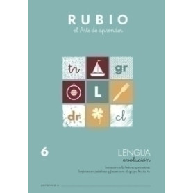 COMPRAR CUADERNO RUBIO A4 LENGUA EVOLUCION 6