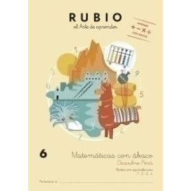 COMPRAR CUADERNO RUBIO A4 MATEMATICAS ABACO 6