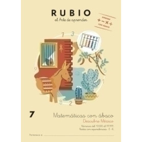 COMPRAR CUADERNO RUBIO A4 MATEMATICAS ABACO 7
