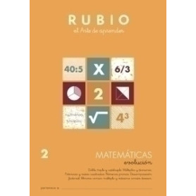 COMPRAR CUADERNO RUBIO A4 MATEMATIC. EVOLUCION 2