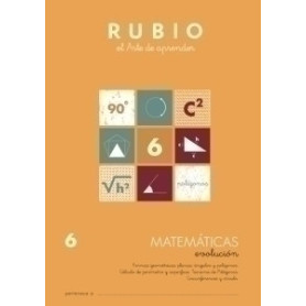 COMPRAR CUADERNO RUBIO A4 MATEMATIC. EVOLUCION 6