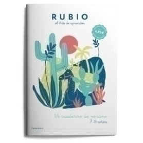 COMPRAR CUADERNO RUBIO A4 VERANO 7-8