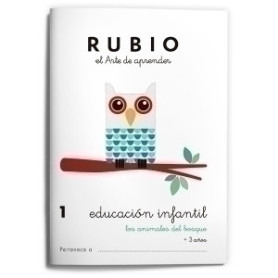 COMPRAR CUADERNO RUBIO A5 EDU. INF. 1 ANIMALES B