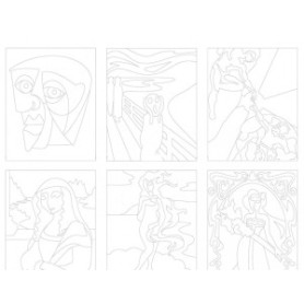 COMPRAR CUADRO NIEFENVER MOD.ARTE PACK DE 6