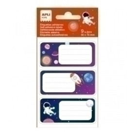COMPRAR ETIQUETA ESCOLAR APLI 75x35 PLANETAS B/9