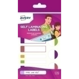 COMPRAR ETIQUETA ESCOLAR AVERY COL.FLUO SUR.B/24