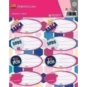 COMPRAR ETIQUETA ESCOLAR ERIK 15,8x20 FC BARCELO