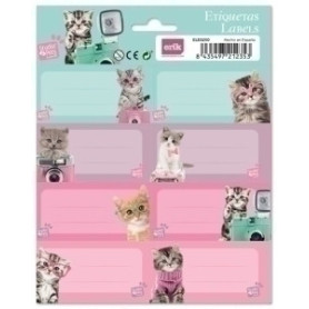 COMPRAR ETIQUETA ESCOLAR ERIK 15,8x20 STUDIO PET