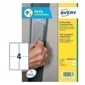 COMPRAR ETIQ.AVERY AM004A4 ANTIB. 10h A4 139x99