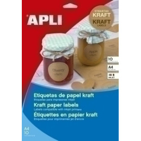 COMPRAR ETIQUETAS ADH.IMPR.APLI KRAFT 99x57 C/10