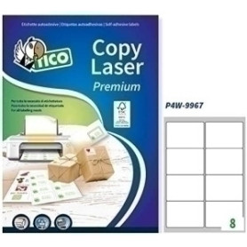 COMPRAR ETIQ.IMP.TICO LP4W-9967 100h A4 BLANCA