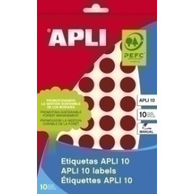 COMPRAR ETIQ.MAN.BOLSA APLI 02740 CL.ROJO RD.Ø16