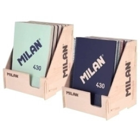 COMPRAR EXPOSITOR MILAN 430 A4 MADERA VACIO