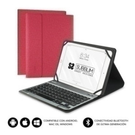 COMPRAR FUNDA TABLET SUBBLIM PRO BT 10,1" ROJO