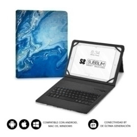 COMPRAR FUNDA TABLET SUBBLIM PRO BT MARMOL AZUL
