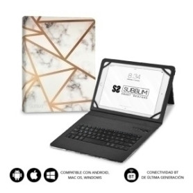 COMPRAR FUNDA TABLET SUBBLIM PRO BT MARMOL BL