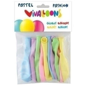 COMPRAR GLOBO  PASTEL SURTIDO CLARO BOLSA DE 10