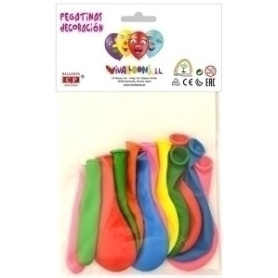 COMPRAR GLOBOS DECORACION BOLSA DE 12