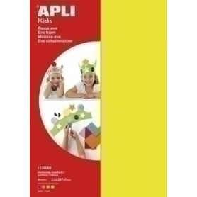 COMPRAR GOMA EVA  APLI HOJA 20x30 FLUOR 4 hj