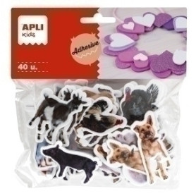 COMPRAR GOMA EVA APLI F.ADH.ANIMALES GRANJA B/40
