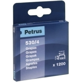 COMPRAR GRAPAS PETRUS CLAV.530/ 4 COBR. cj.1200