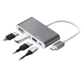 COMPRAR HUB SILVER HT USB-C A 4 EN 1