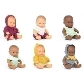 COMPRAR JUEGO ED.MINILAND MUÑECOS C/ROPA SET 6