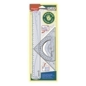 COMPRAR KIT 3 REGLAS GEOMETRIC MAPED PARA ZURDOS